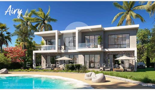 READY TO MOVE VILLA WITH PANORAMIC SEA VIEW, FULLY FINISHED WITH ACS, IN RAS EL HEKMA, NORTH COAST**