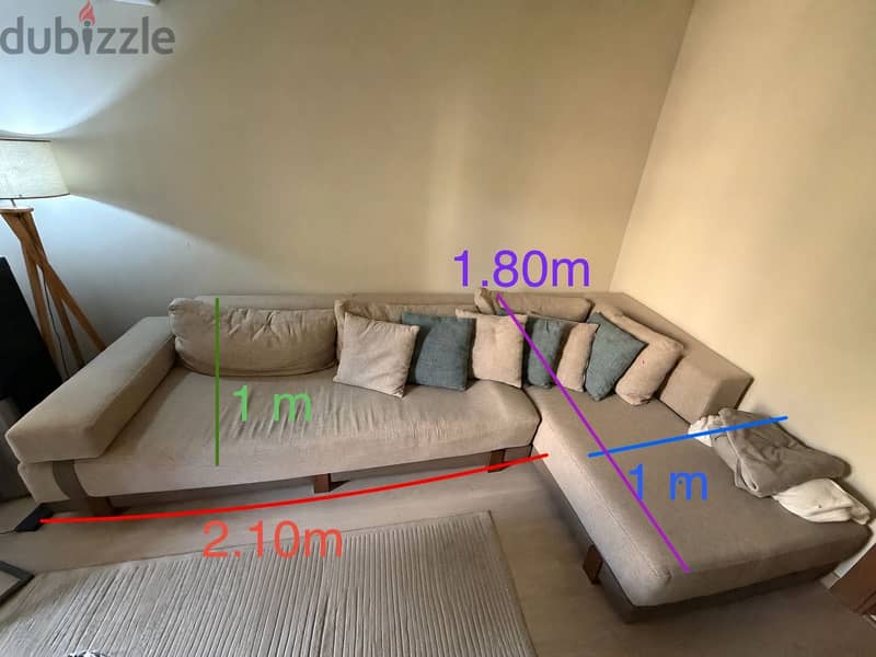 Maqam L-shape sofa 1