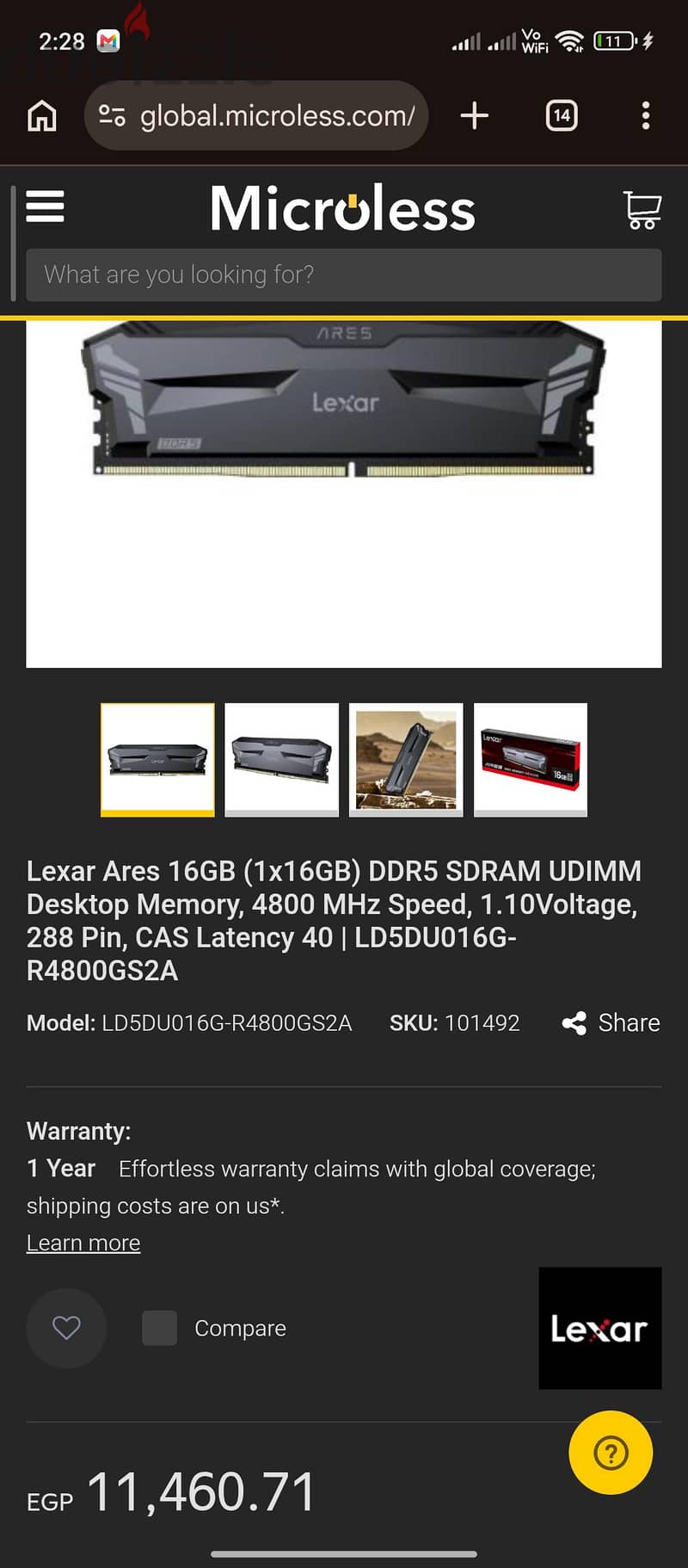 ram ddr5 5