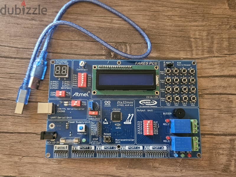 Fares PCB Atmega32 Kit 1