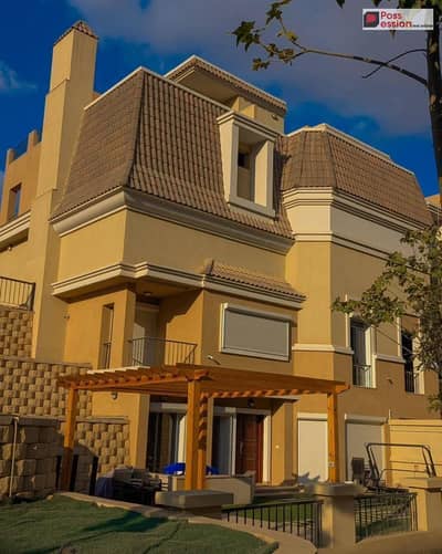 Fully finished town house for sale in talala compound developed by Madinet Masr