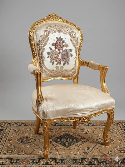 Luxury Antique Gold Salon Suite for Sale