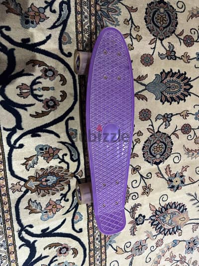 Purple skateborad
