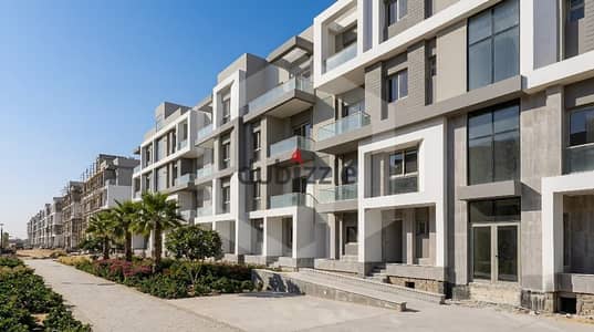 Duplex with Garden for sale with installments in a Prime Location in Terrace, El Sheikh Zayed . . . . . . . . . . . . . . . . . . . . . . . . . .