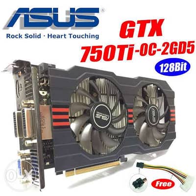 Asus Gtx 750 ti OC 2G 2fans
