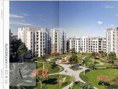شقة محدودة  ريسيل  في كمبوند ZED EAST بالتكيفات بلوكيشن مميز جدا اقل من الماركت تكملة اقساط
