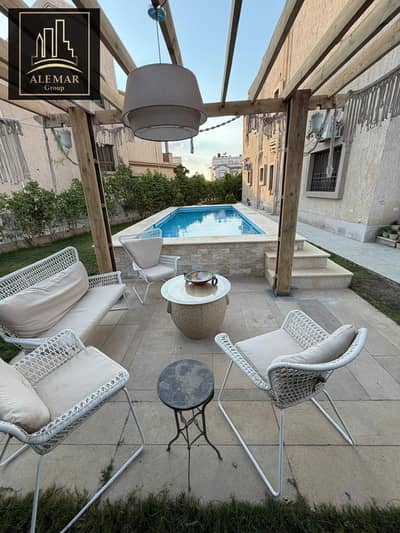 Villa for sale in Madinaty Model C3 with a swimming pool. Sale with furniture and appliances, special finishes.