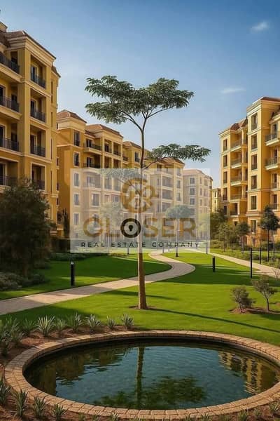 ستوديو للبيع في كمبوند سراي  | sarai بمقدم 320 الف وتقسيط علي اطول مده للسداد 12 سنه