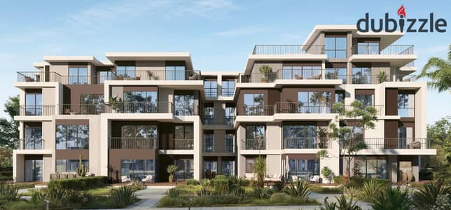 Finished 3-bedroom apartment for sale in Solana Compound Sheikh Zayed