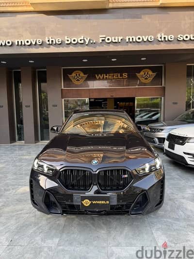 X6 M60i Carbon Black 2024 بي ام دبليو
