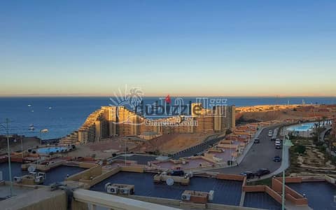 Studio for Sale Fully Furnished with Direct Pool & Sea View | Porto Sokhna Hanging Gardens Ain Sokhna