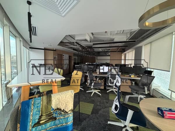 مكتب بانوراما للبيع على التسعين مباشر بعائد استثماري 9.5% Trivium Square New Cairo