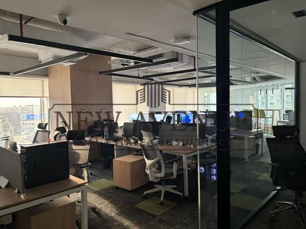 مكتب بانوراما للبيع على التسعين مباشر بعائد استثماري 9.5% Trivium Square New Cairo
