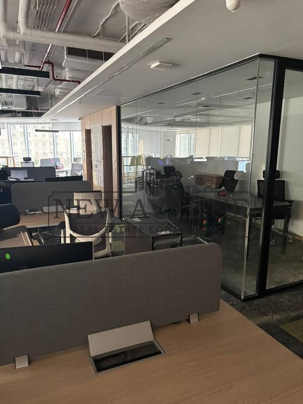 مكتب بانوراما للبيع على التسعين مباشر بعائد استثماري 9.5% Trivium Square New Cairo