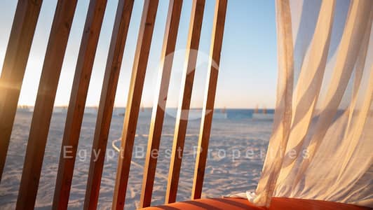 Resale | Prime Fully Finished+ACs Chalet For Sale Direct On Crystal Lagoon , Deliver In 2027 With Installments
