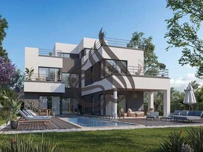 فيلا بحديقه للبيع في بالم هيلز نيو كايرو التجمع الخامس موقع متميز و اقل من سعر السوق Palm Hills New Cairo