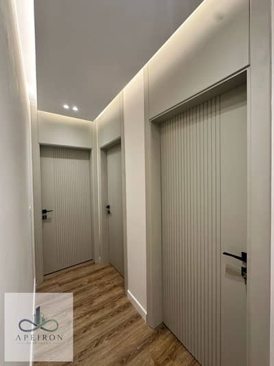 Fully furnished 3BR apartment for rent in Rehab City, 131 sqm, garden view, 3rd floor, 2 baths, 70K EGP/month, available June 1.