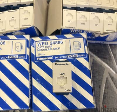 Panasonic Wev 24886 Cat6 Data MoDUlar Jack