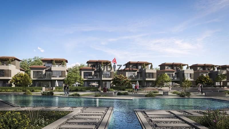 بنتهاوس متشطب في باديه بالم هيلز فيو بانوراما مميز بالتقسيط badya palm hills