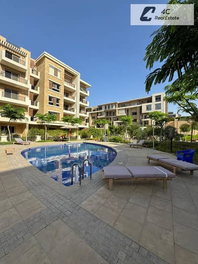 Apartment for sale, fully finished with air conditioning and kitchen, at a price lower than the company's price, in Taj City Compound, Apartment for sale, fully finished with air conditioning and kitchen, at a price lower than the company's price, in Taj City Compound,
