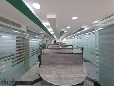 Administrative headquarters for rent 500 m furnished in the best location on Maadi Ring Road