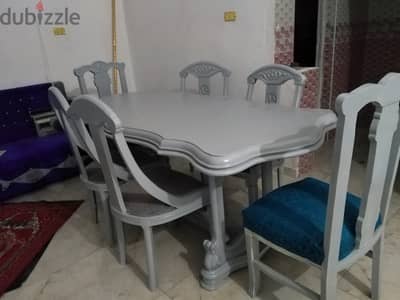 ترابيزة سفرة 6 كرسي