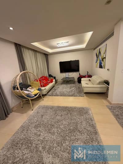 apartment 210m Fully finished+kitchen appliances and air conditioning prime location cairo festival city new cairo CFC