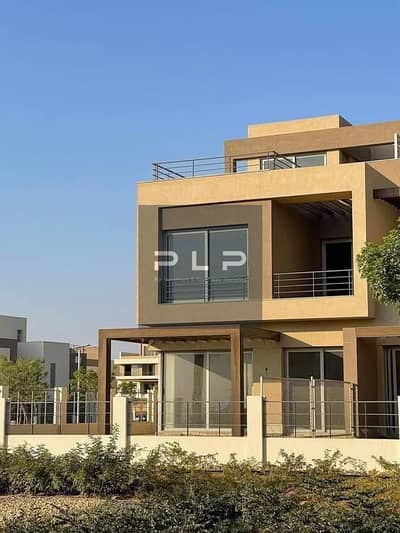 تاون هاوس كورنر ريسيل استلام فوري في بالم هيلز التجمع  palm hills new cairo