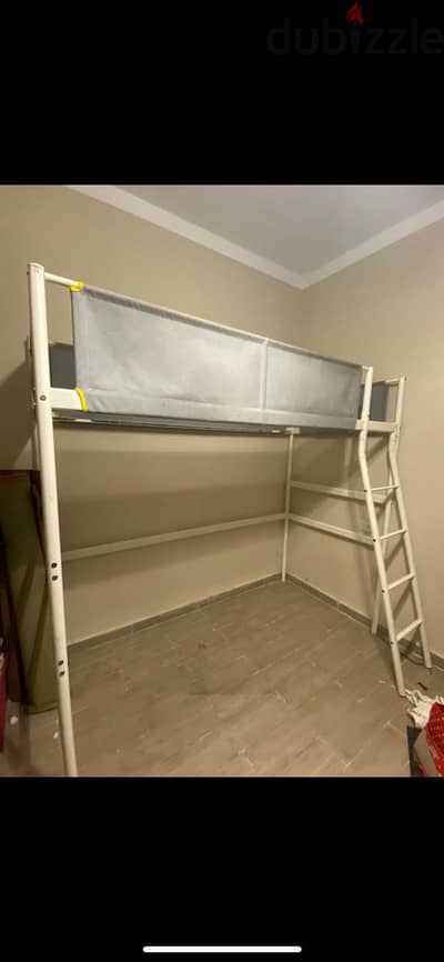 Ikea"VITVAL" Loft bed frame only