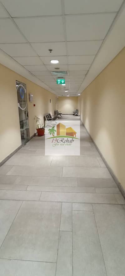 Clinic 48 meters for rent at the Gate Way in Al Rehab, completely finished with super lux quality.