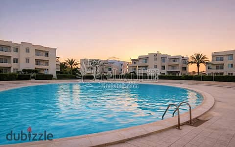Fully Furnished Chalet for Sale with Golf & Garden View and Private Roof | Tulip Ain Sokhna