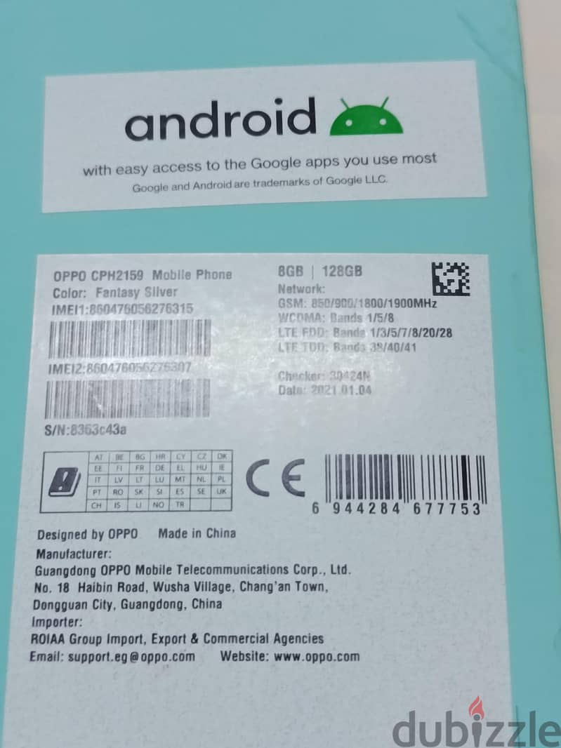 موبايل  Oppo Reno 5 4G 1