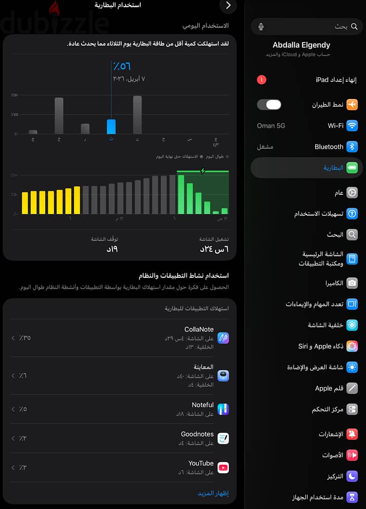 iPAD Pro M1 11 inch (3rd gen) 128Gb 14