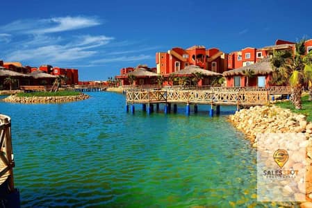 ستوديو لقطه للبيع متشطب علي الفيو في قرية بانجلوز Bungalows الساحل الشمالي