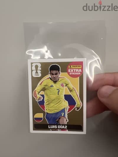 Luis Diaz (Panini Extra Sticker - FIFA World Cup 2026)
