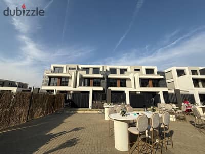 Spacious townhouse with open view in Patio Town next to Katameya Gardens and AUC