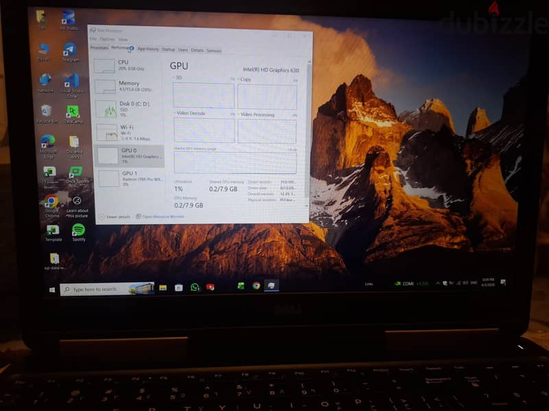 Dell precision 7520 5