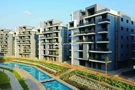 With a 10% down payment, receive a luxurious penthouse with a spacious terrace overlooking the Pyramids, ready for immediate occupancy, and a special