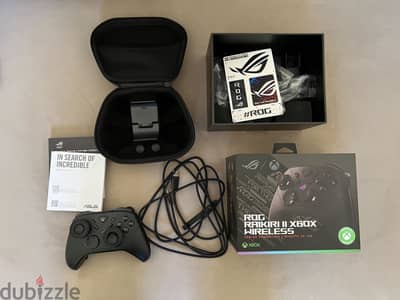 Rog Raikiri 2 xbox & pc wireless gaming controller