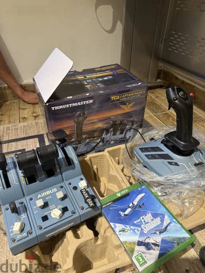 Thrust master Flight simulator محاكاة الطيران
