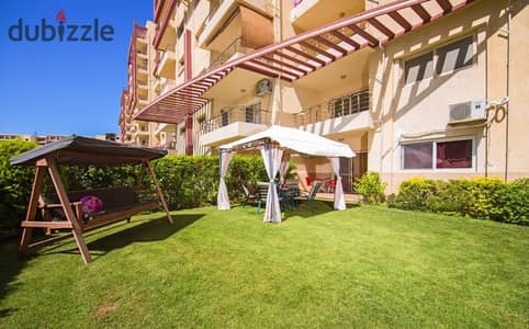 Ground Chalet 2 Bed + Garden Down Town Marina At Al Alamein Ready To move With Installmets