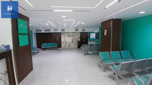With a private entrance, near Al-Masaah Street, 1500 sq m in Dokki (administrative license). Office for rent.