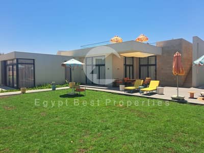 Fully Finished With ACs Lagoon Front Ground Chalet - Over 8 Years Plan By Sodic In Ras El -Hekma