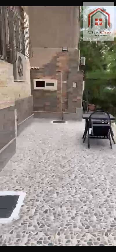 Very nice furnished apartment ground floor for rent in degla elmaadi