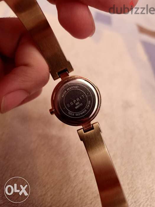 ساعة سبريت Esprit حريمي مطلية بالدهب أصلية وارد الخارج للبيع 5