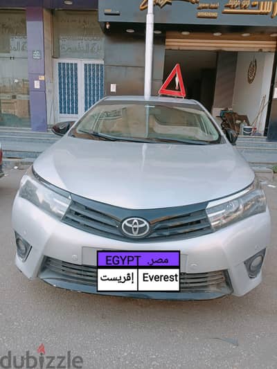 تويوتا كورولا 2015 اعلى فئه مفتاح اوتوماتيك