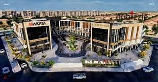 Office for Sale in 6 of October City With installment, Super Deluxe Finishing With AC's, 55 M
