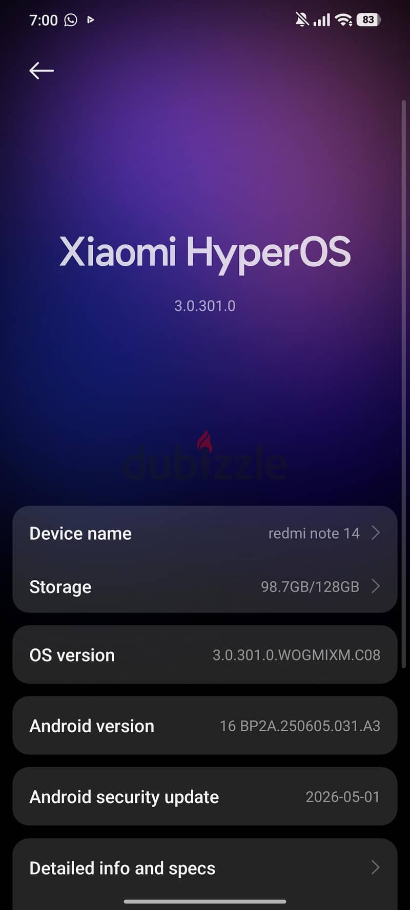 Xiaomi Redmi Note 14 3