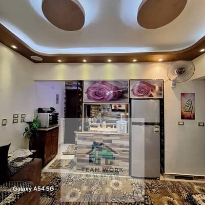 Appartement à vendre à Sheikh Zayed, district 12, dans le complexe Future Buildings. Meublé, emplacement de choix, prestations haut de gamme, vue pano