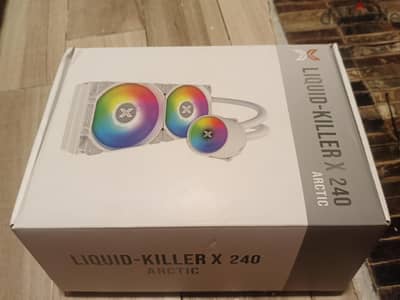 كولر تبريد زيجماتيك  killer X 240 arctic اللون الابيض